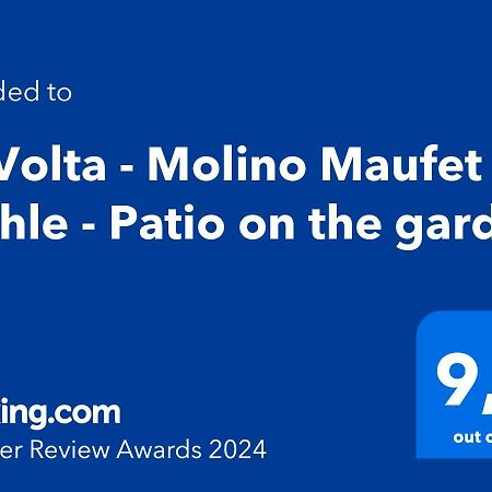 La Volta - Lake Como Heritage Home In Molino Maufet Watermill - Patio On The Garden 콜리코 외부 사진