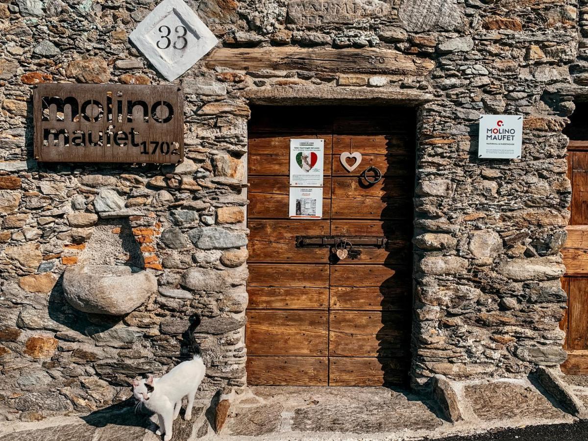 La Volta - Lake Como Heritage Home In Molino Maufet Watermill - Patio On The Garden 콜리코 외부 사진